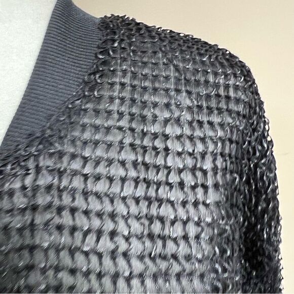 H & M mesh bomber jacket. Size 4 - Picture 3 of 7